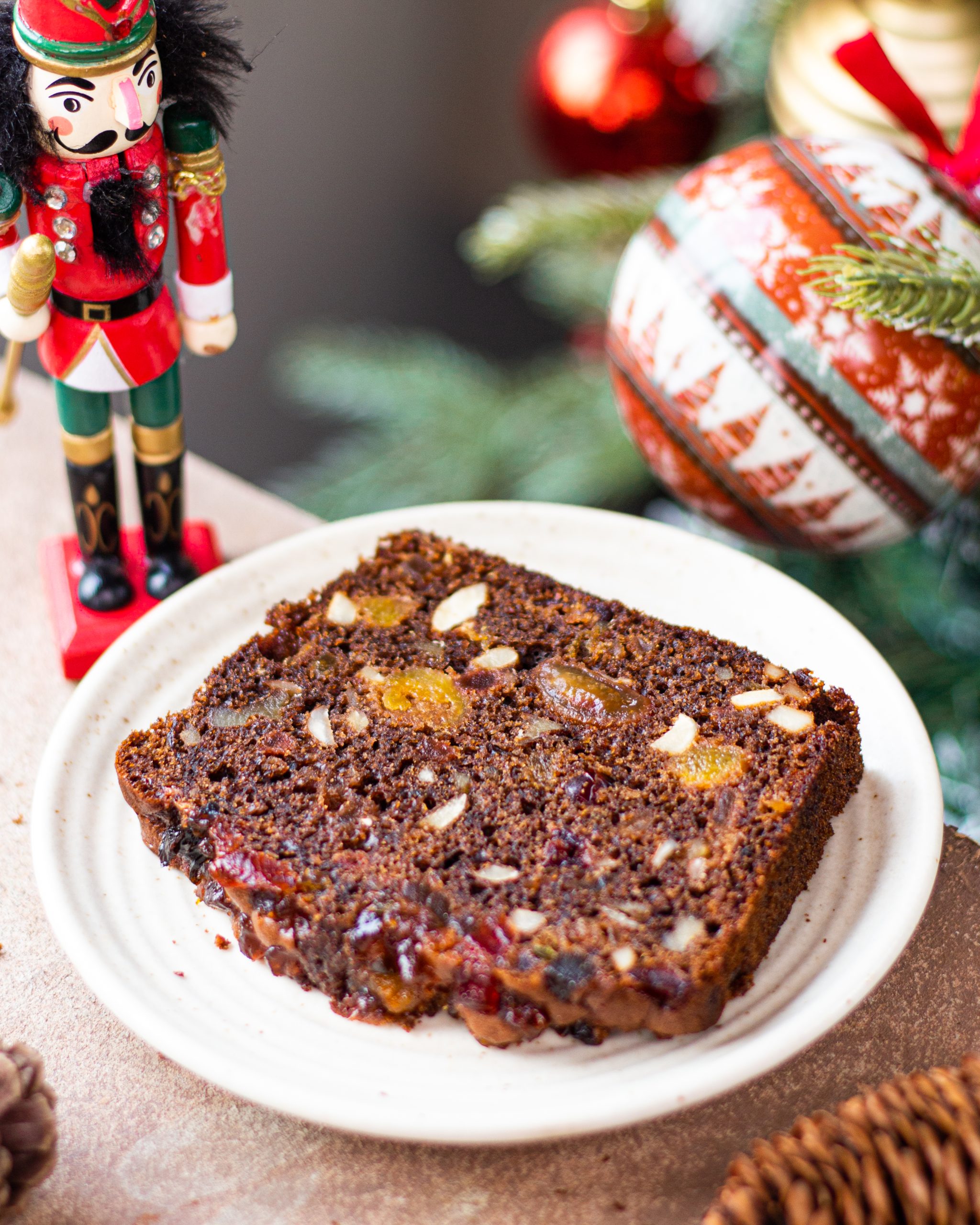 Fruit and Nut Christmas Cake, gluten-free| Create Cook Share | Australia