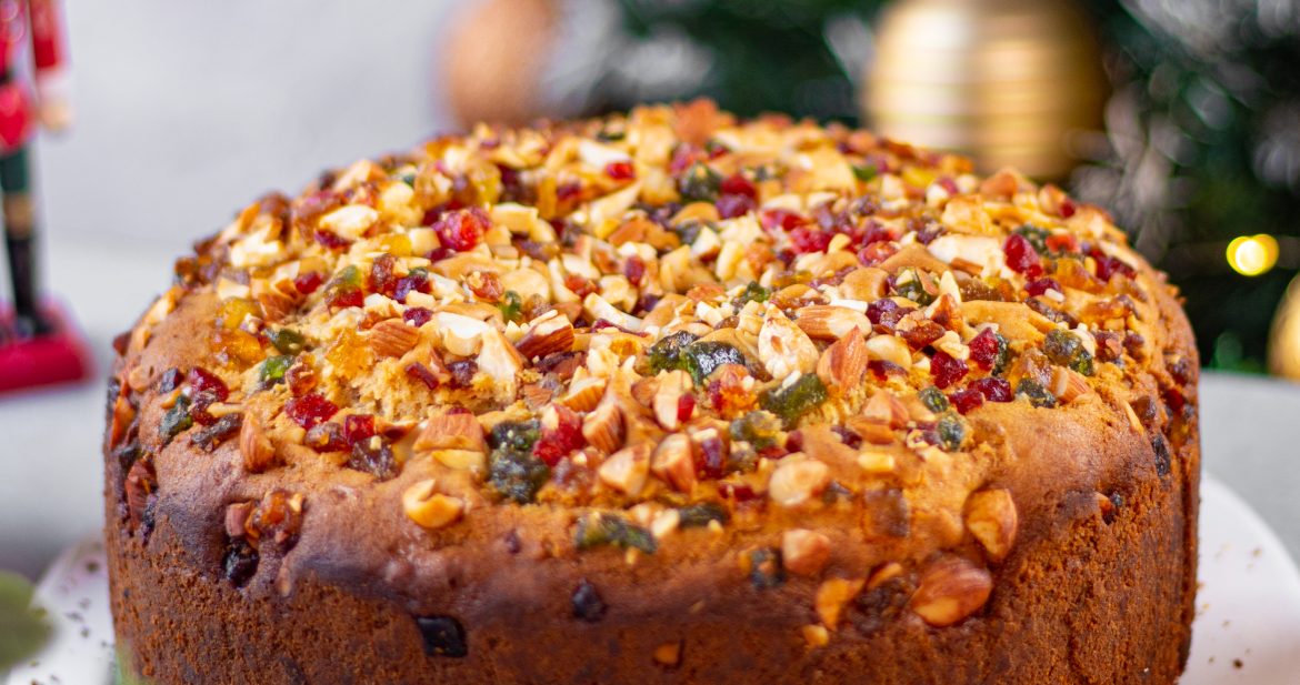eggless tutti frutti cake