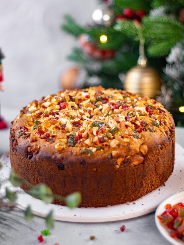 eggless tutti frutti cake