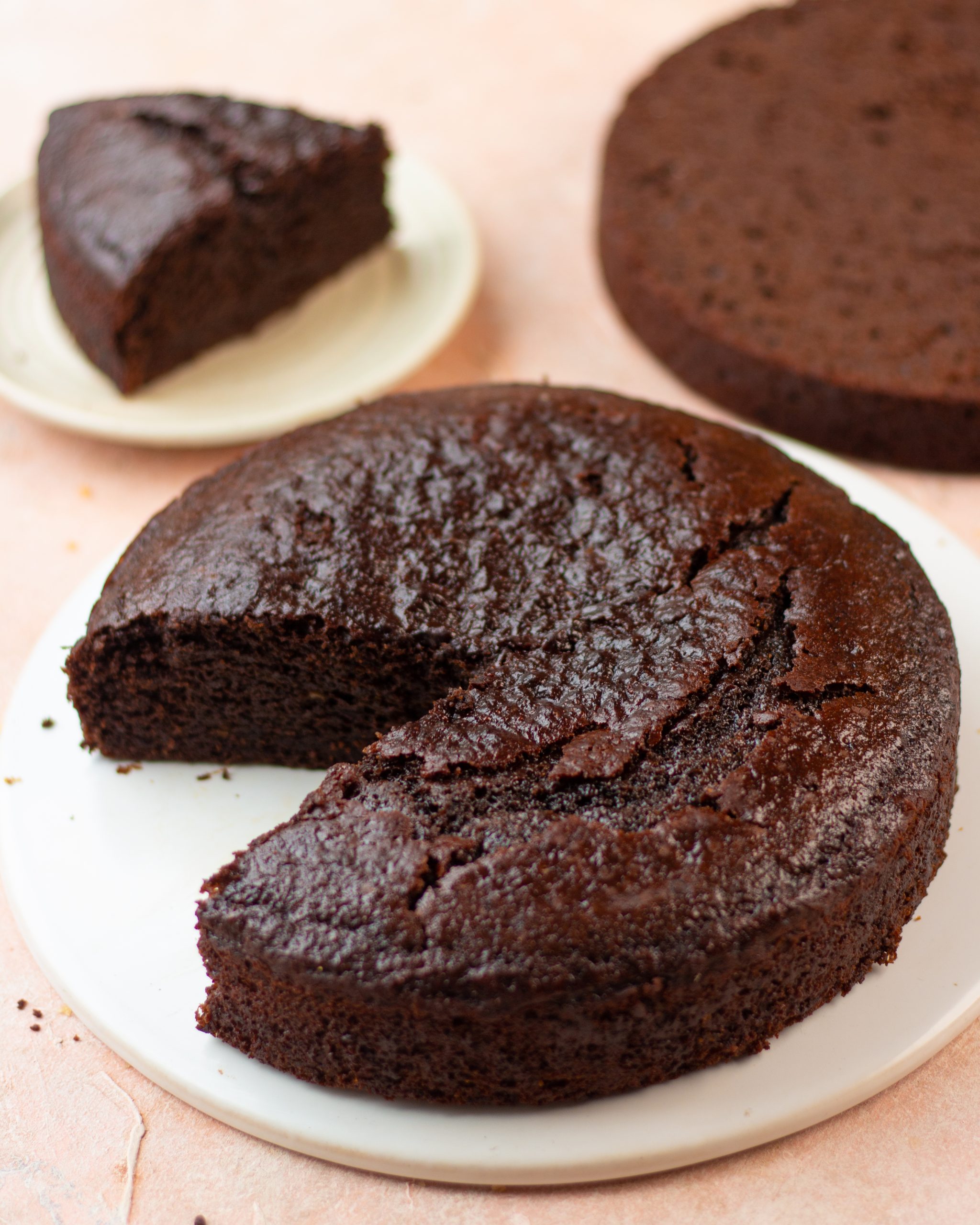 Veganising Nigella: Chocolate Peanut Butter Cake - Oat Milk & Cookies