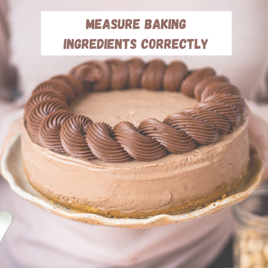 MEASURE BAKING INGREDIENTS CORRECTLY Bake with Shivesh