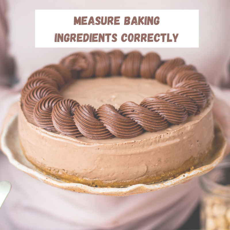 MEASURE BAKING INGREDIENTS CORRECTLY - Bake With Shivesh