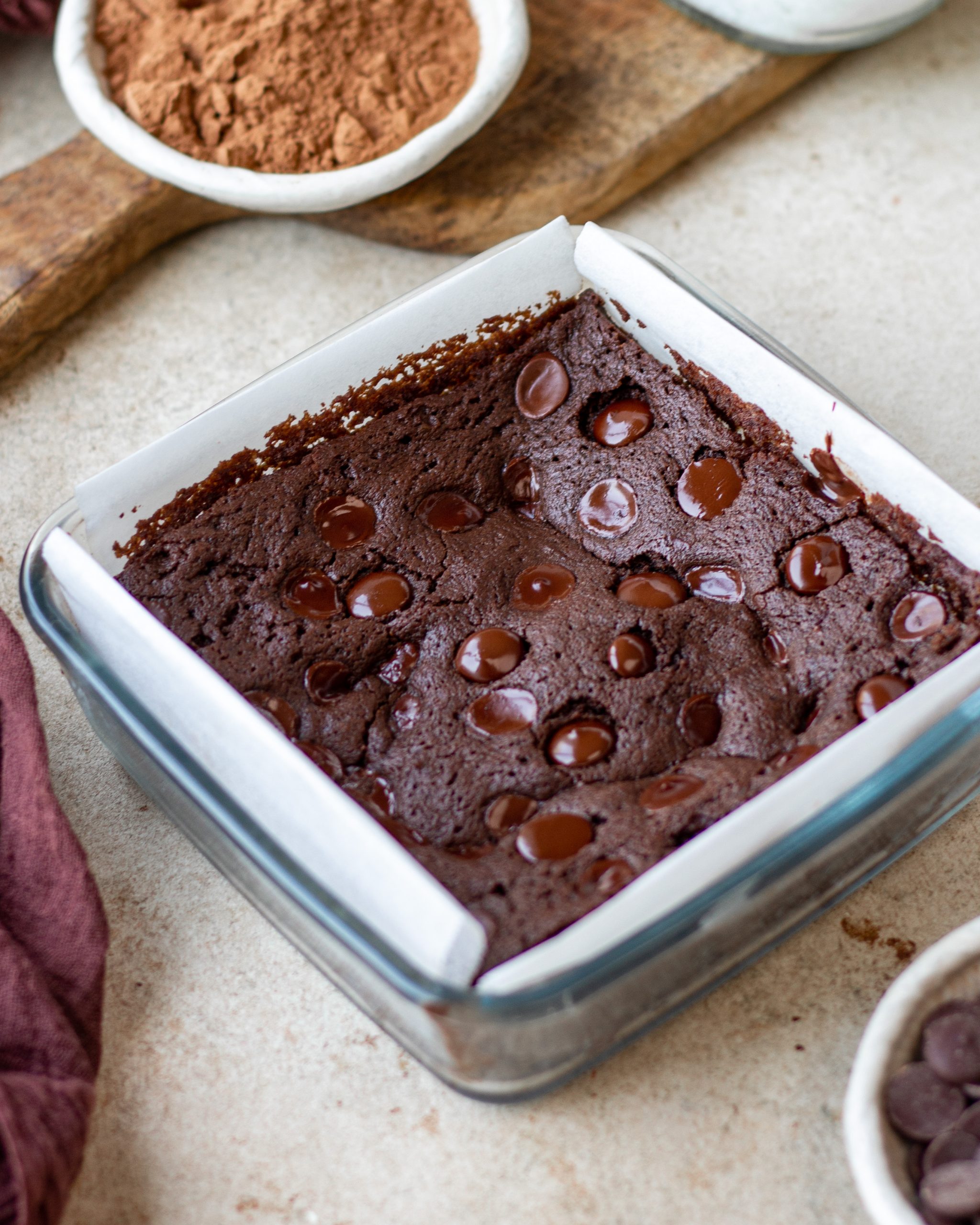 90 second microwave brownie - Bake with Shivesh