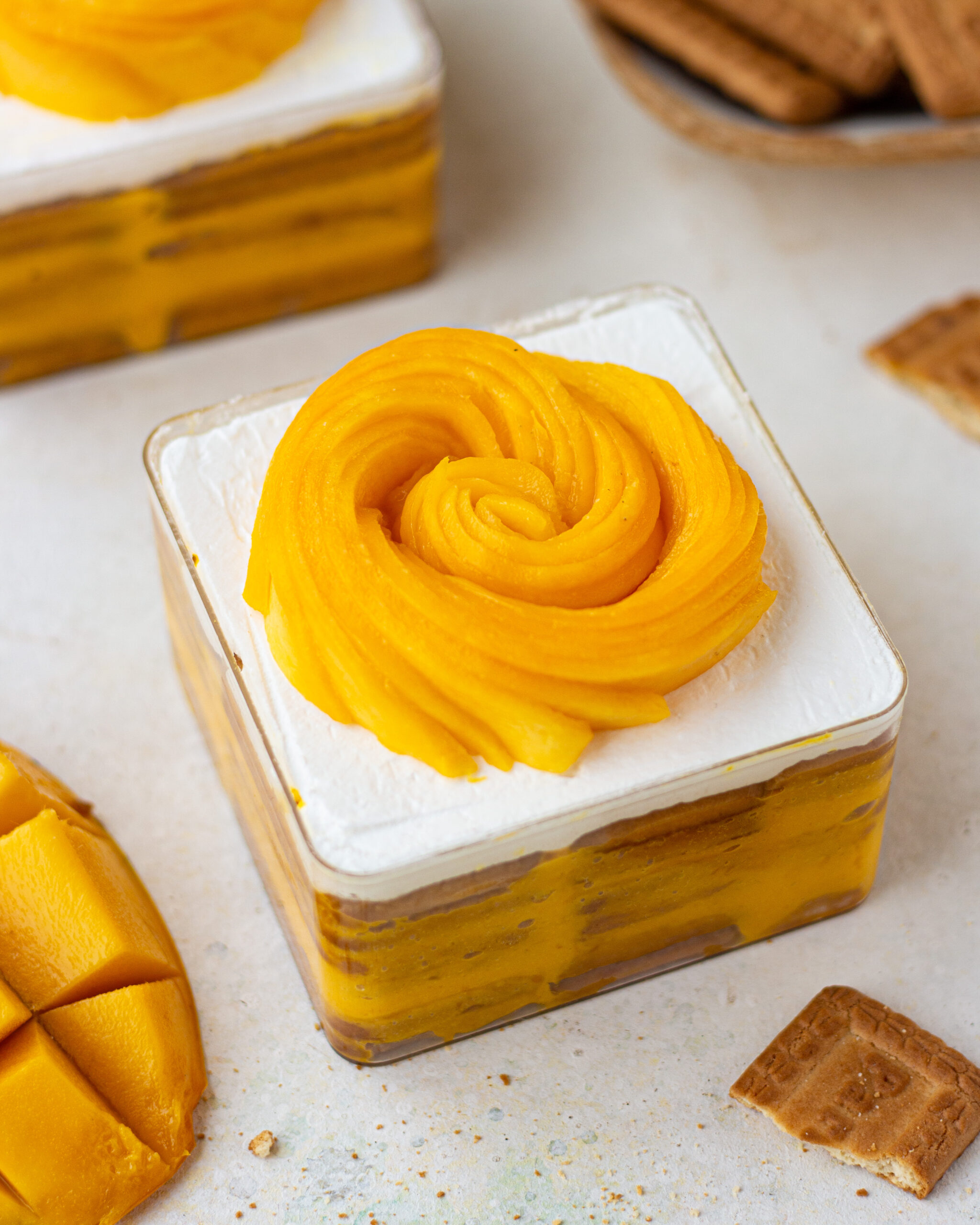 Eggless Mango Cake Recipe - A must try for all mango lovers