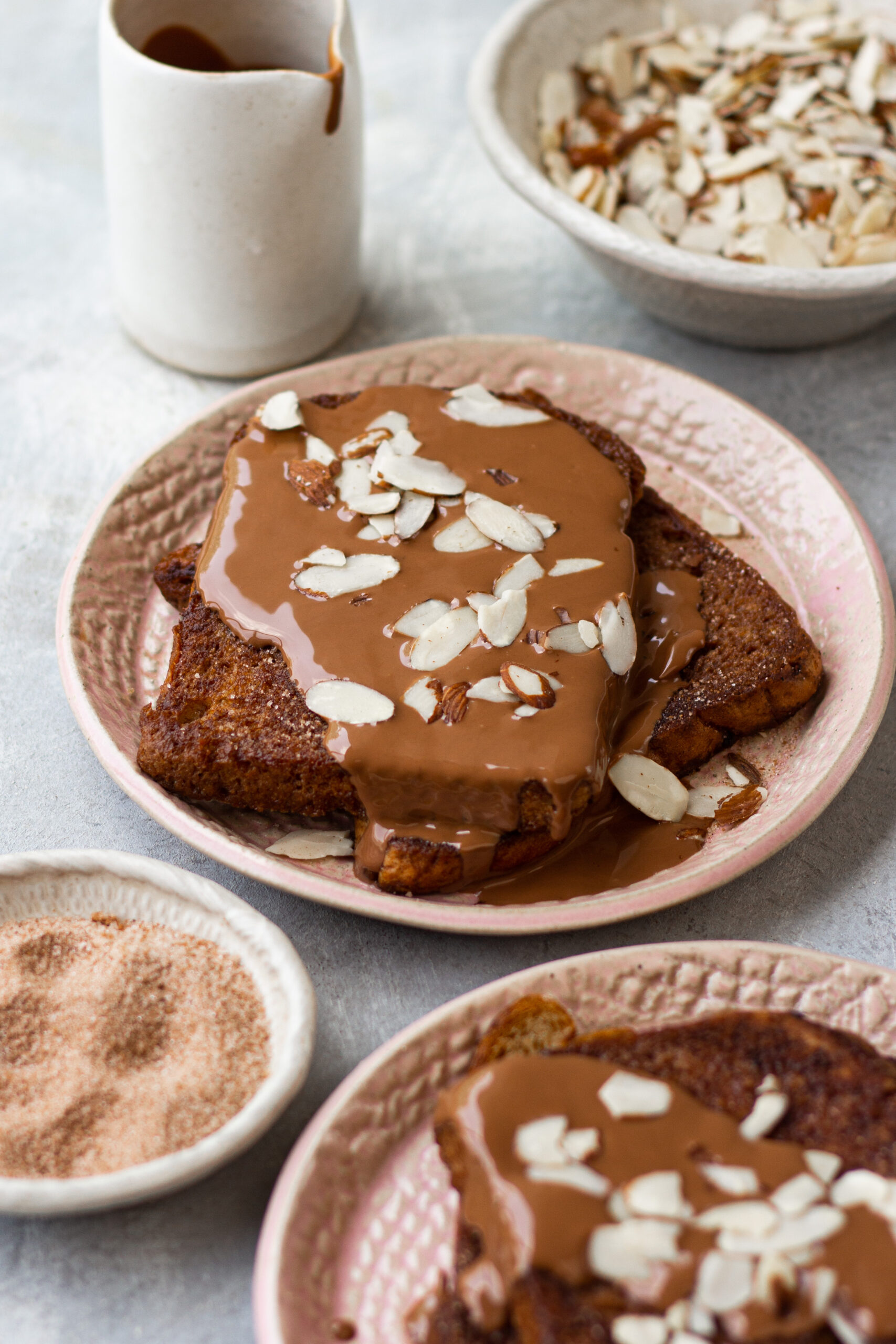 Carrot Cake Protein Toast — The Peachie Spoon | High Protein Recipes