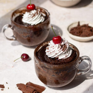 Black Forest Mug Cake
