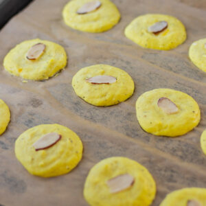 FROZEN SHRIKHAND BITES