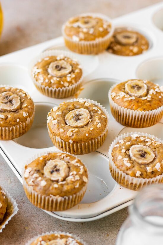 BREAKFAST BANANA MUFFINS Bake with Shivesh