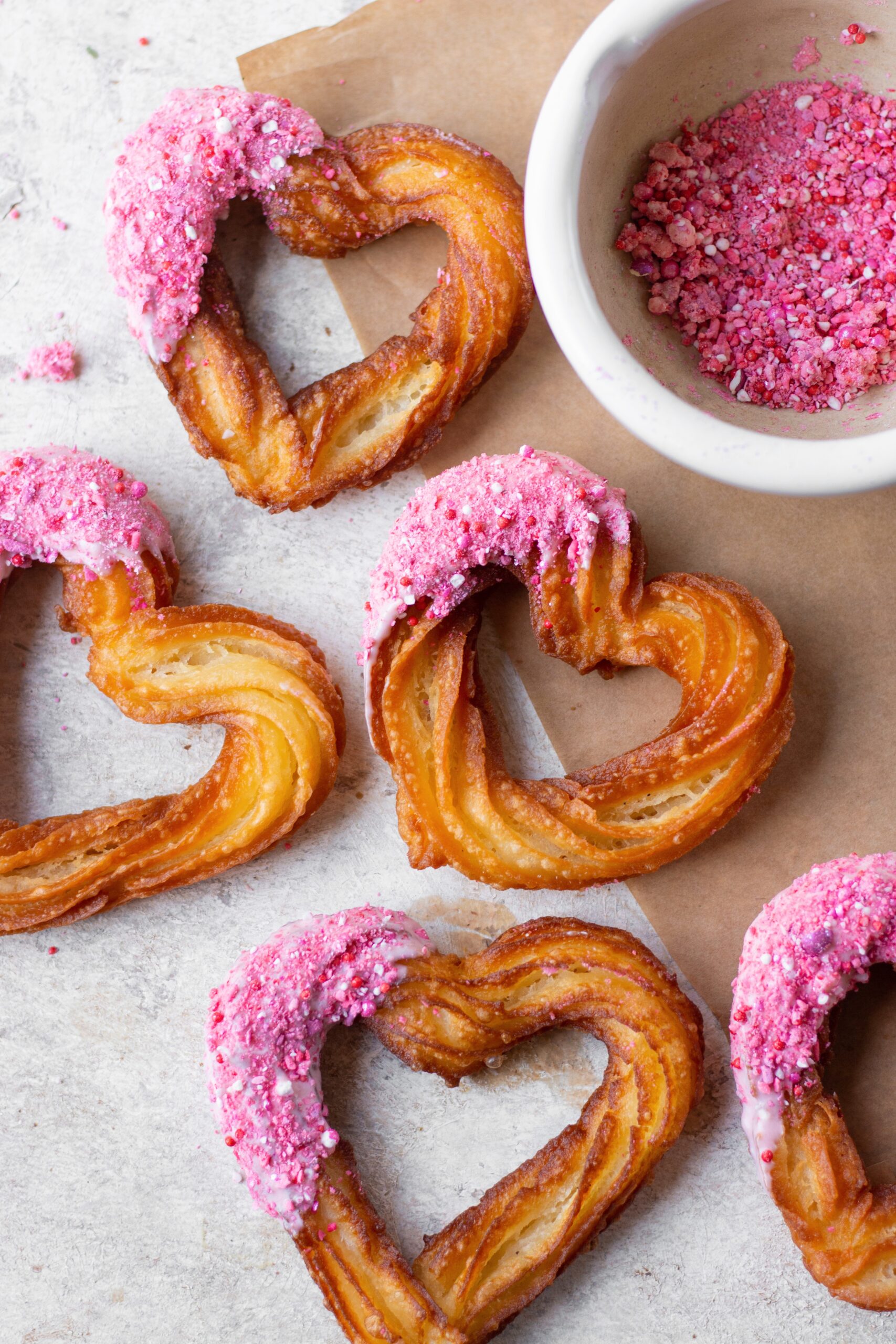 HEART CHURROS - Bake with Shivesh