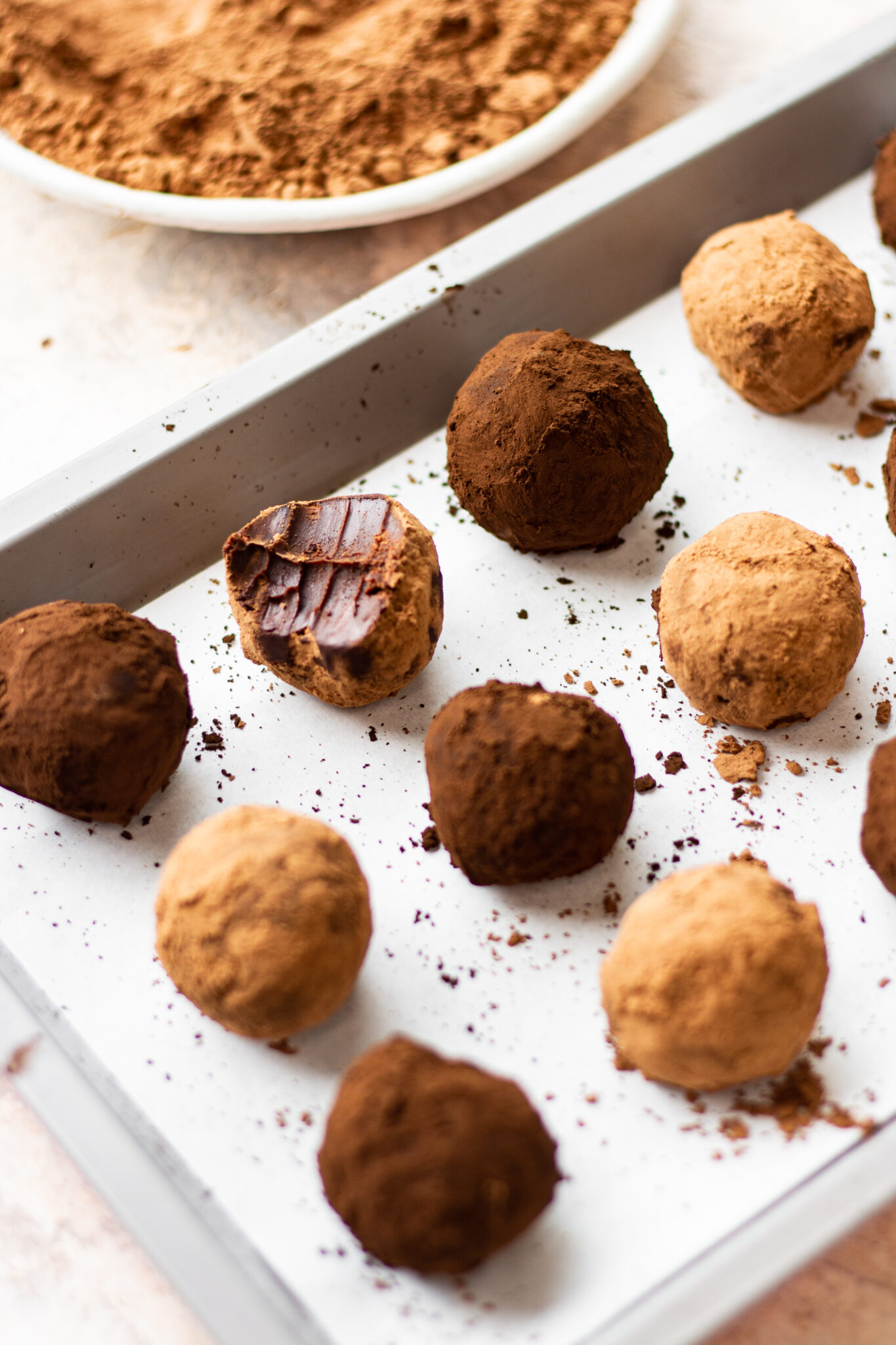 COFFEE CHOCOLATE TRUFFLES Bake with Shivesh