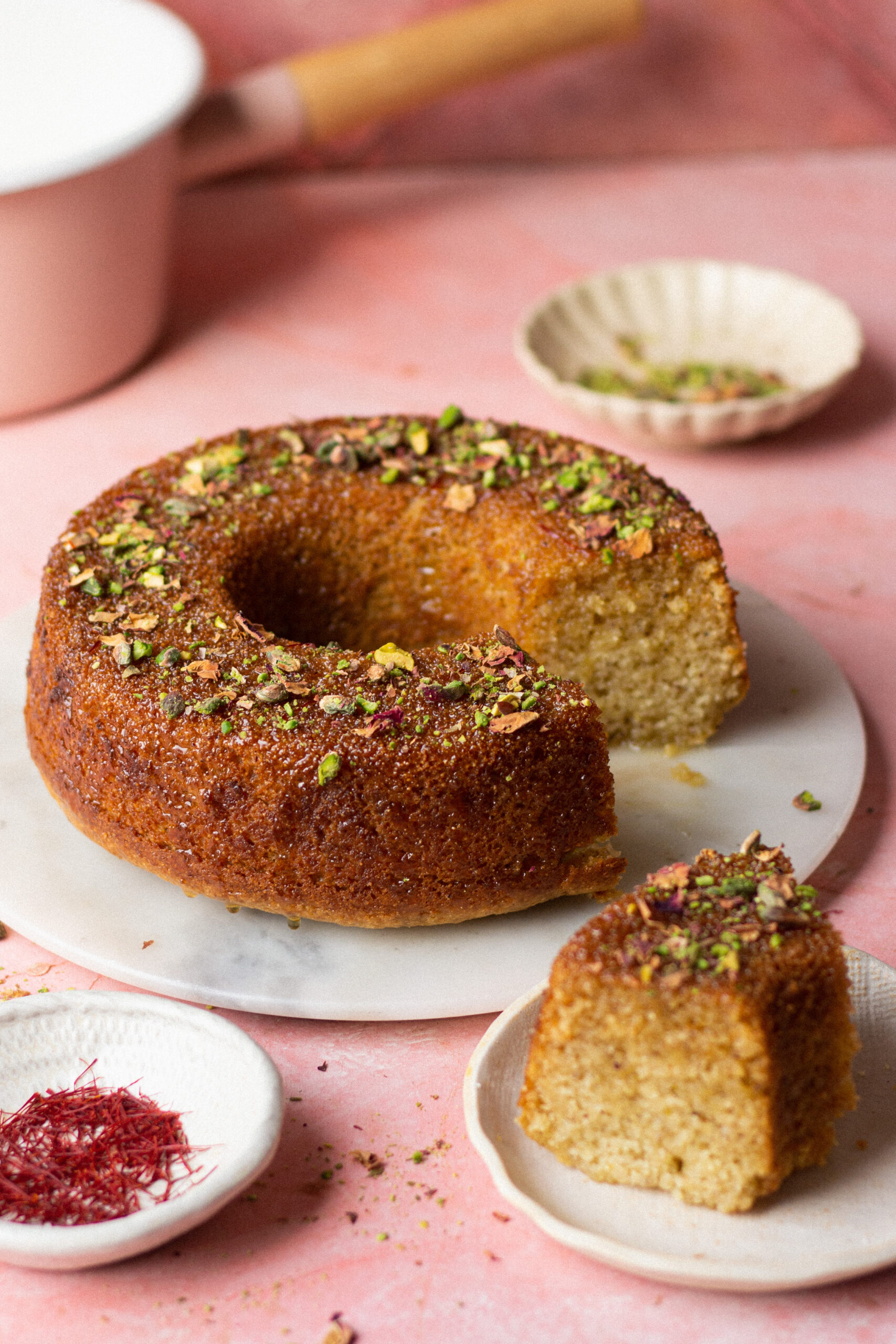 Gulab Jamun Cake | Ash Baber