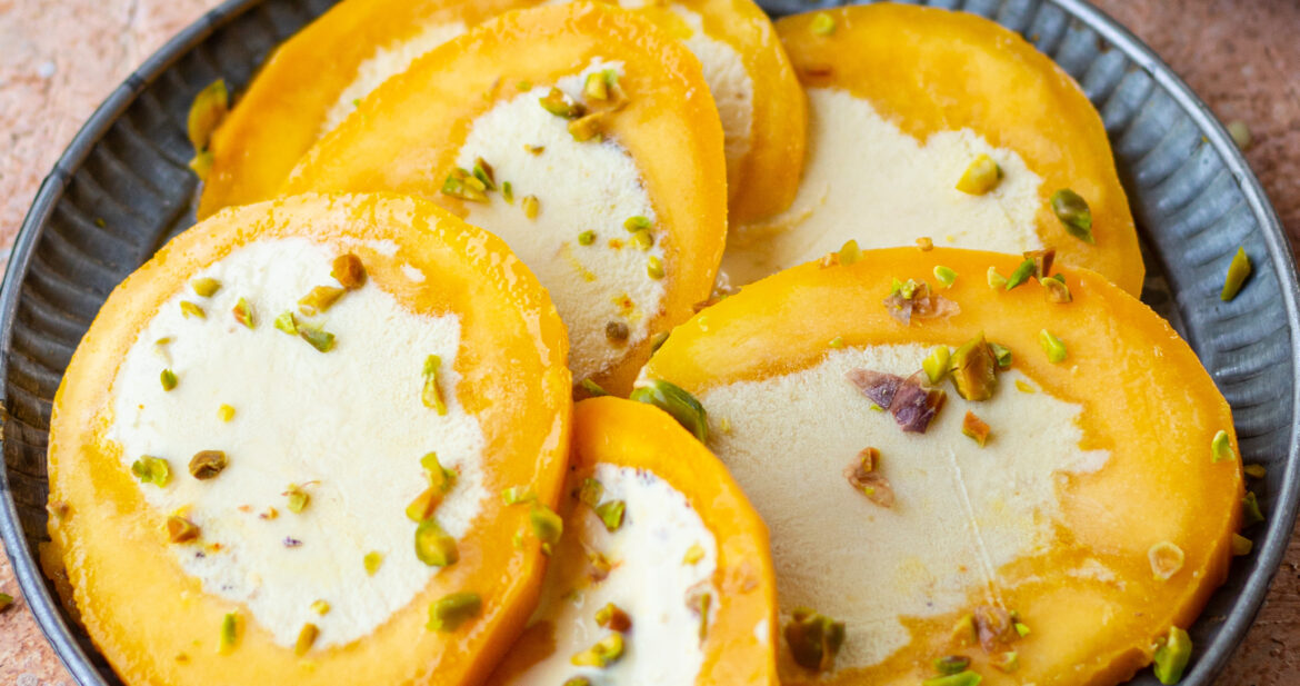 Mango Stuffed Kulfi