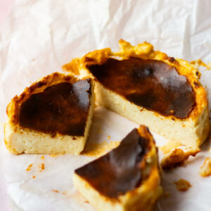 BURNT BASQUE CHEESECAKE