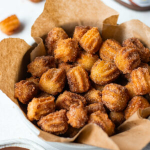 EGGLESS CHURRO BITES
