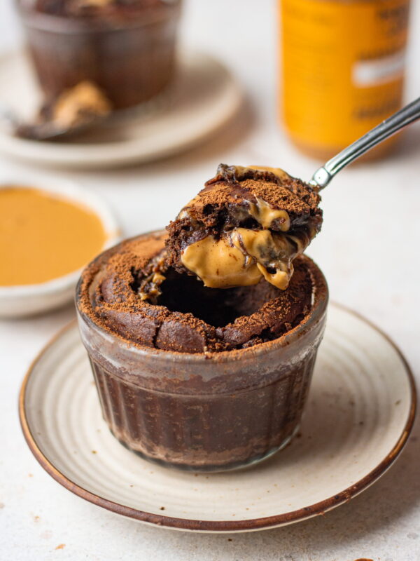Molten Peanut Butter Pudding
