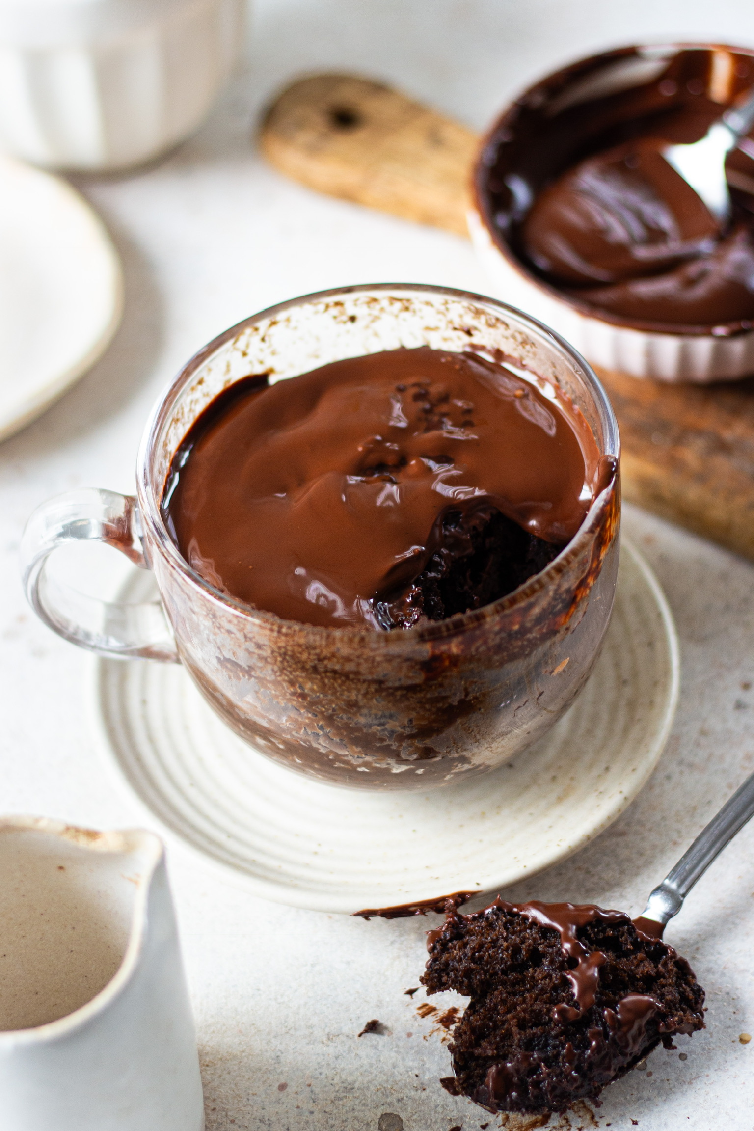 Chocolate Orange Mug Cake — JimJams Healthier Chocolate Spreads