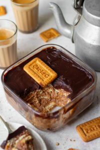 Parle-G Chai Pudding