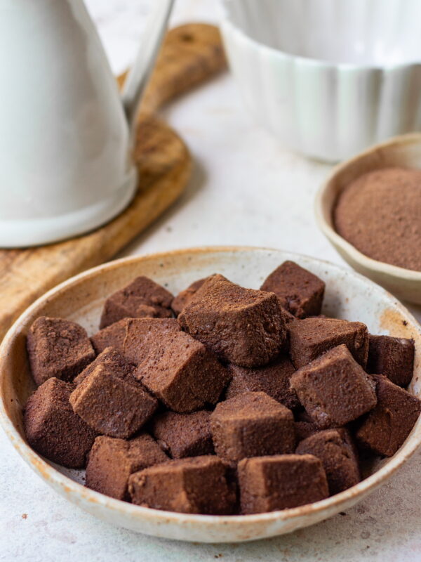 coffee chocolate pudding bites