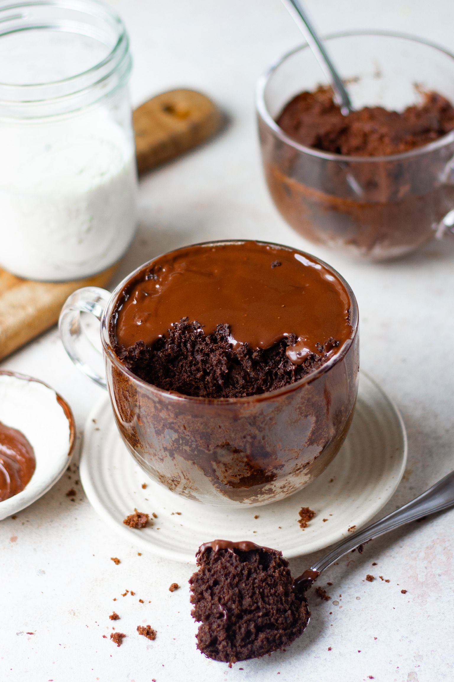 Chocolate Protein Mug Cake – My Plantiful Cooking