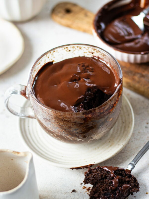 atta chocolate mug cake