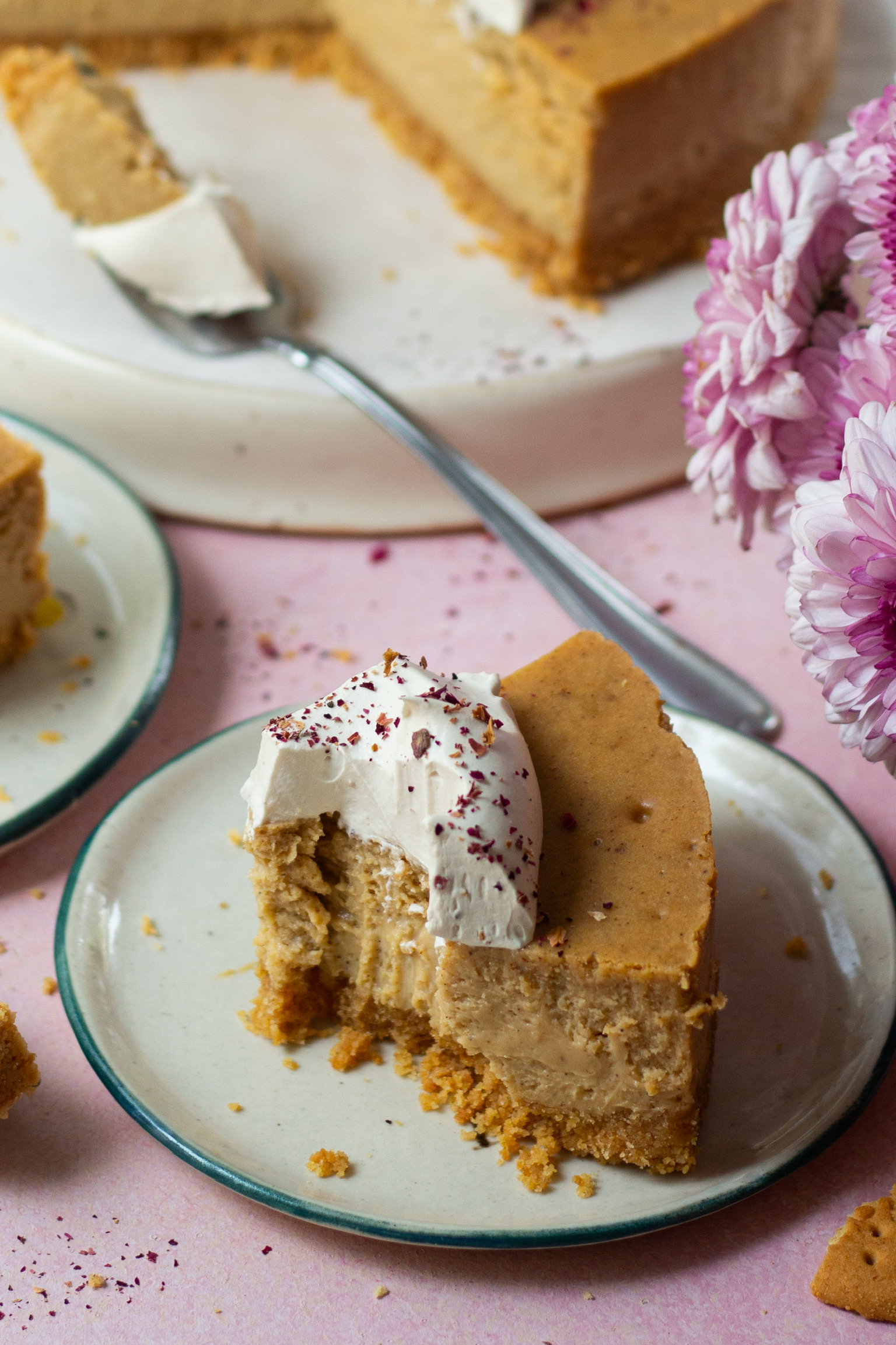 Chai cheesecake