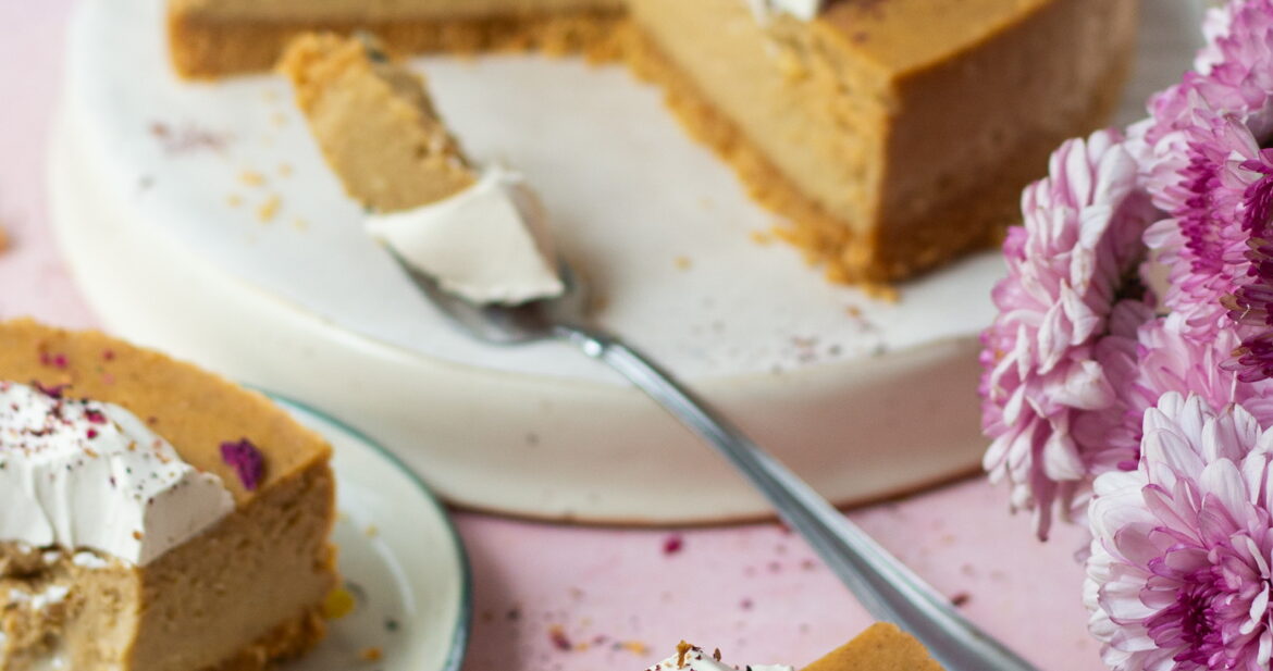 Chai cheesecake