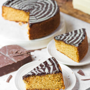 EGGLESS WHOLE WHEAT VANILLA CAKE