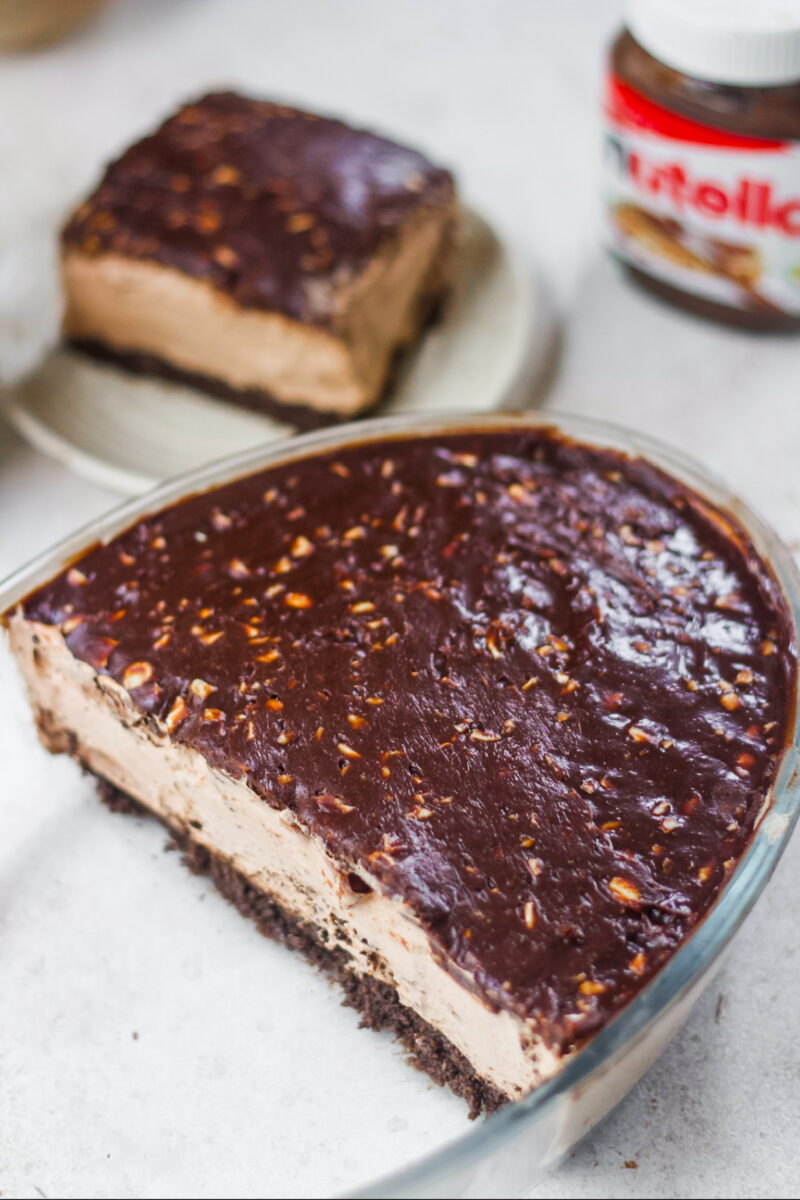 No Bake Nutella Cheesecake Bake With Shivesh