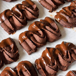 EGGLESS CHOCOLATE BUTTER COOKIES