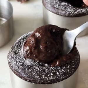 CHOCOLATE LAVA CAKE IN KATORI
