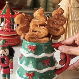 6- INGREDIENT CHRISTMAS TREE CHURROS