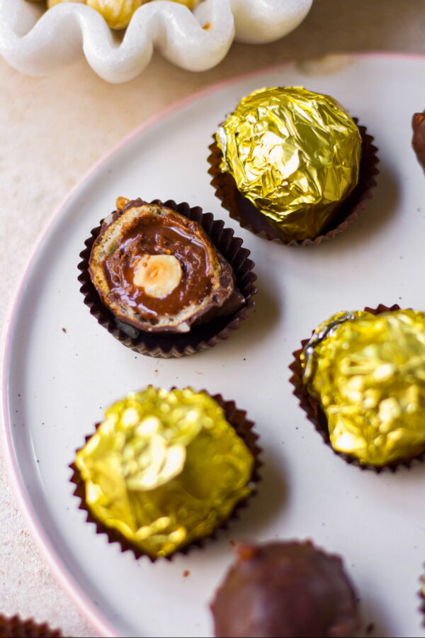 HOMEMADE FERRERO ROCHER - Bake with Shivesh
