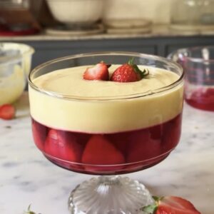 JELLY CUSTARD TRIFLE