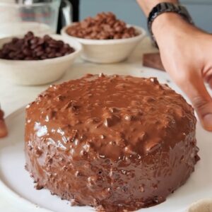 EGGLESS ATTA CHOCOLATE CAKE IN BLENDER
