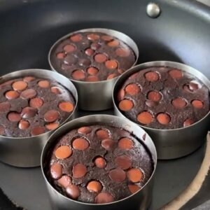 EGGLESS OATS BROWNIES IN KATORI