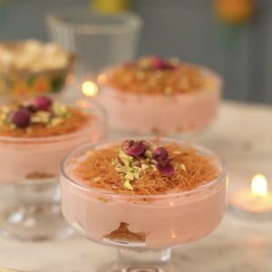 ROSE AND SEVIYAN PUDDING