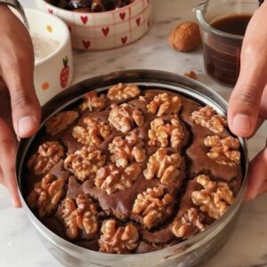 COFFEE WALNUT CAKE IN DABBA