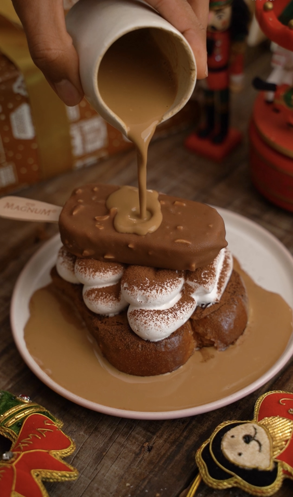 EGGLESS TIRAMISU FRENCH TOAST