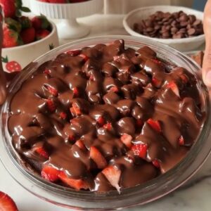 RAGI CHOCOLATE STRAWBERRY CAKE