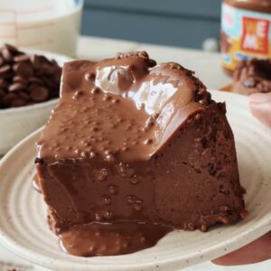 CHOCOLATE BURNT BASQUE CHEESECAKE